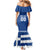 Custom Greece Football Family Matching Mermaid Dress and Hawaiian Shirt Go Champions Ethniki LT18