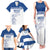 Custom Greece Football Family Matching Tank Maxi Dress and Hawaiian Shirt Go Champions Ethniki LT18