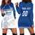 Custom Greece Football Hoodie Dress Go Champions Ethniki LT18