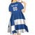 Custom Greece Football Kid Short Sleeve Dress Go Champions Ethniki LT18