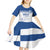 Custom Greece Football Kid Short Sleeve Dress Go Champions Ethniki LT18