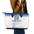 Custom Greece Football Leather Tote Bag Go Champions Ethniki LT18