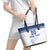 Custom Greece Football Leather Tote Bag Go Champions Ethniki LT18