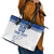 Custom Greece Football Leather Tote Bag Go Champions Ethniki LT18