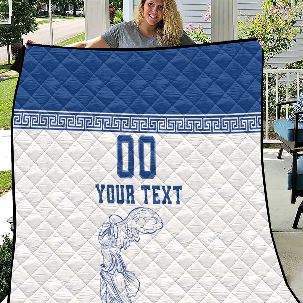 Custom Greece Football Quilt Go Champions Ethniki LT18