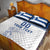 Custom Greece Football Quilt Bed Set Go Champions Ethniki LT18