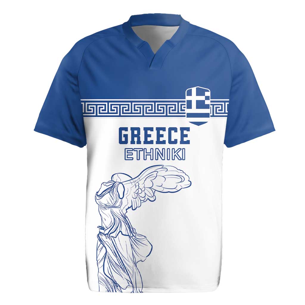 Custom Greece Football Rugby Jersey Go Champions Ethniki LT18