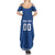 Custom Greece Football Summer Maxi Dress Go Champions Ethniki LT18