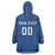 Custom Greece Football Wearable Blanket Hoodie Go Champions Ethniki LT18