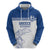 Custom Greece Football Zip Hoodie Go Champions Ethniki LT18