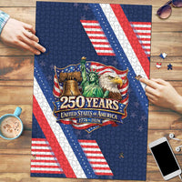 America 250th Anniversary Puzzle USA 1776-2026 Patriotic Eagle