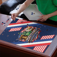 America 250th Anniversary Puzzle USA 1776-2026 Patriotic Eagle