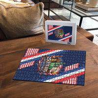 America 250th Anniversary Puzzle USA 1776-2026 Patriotic Eagle