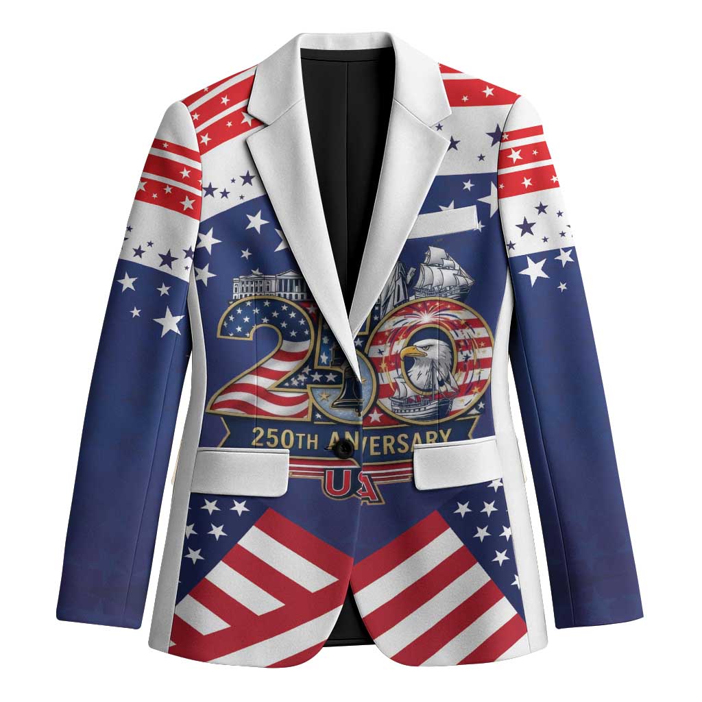 USA 250 Years of Freedom Blazer All American Pride