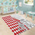 Monaco Deo Juvante Area Rug Lozenge Flag Style