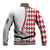 Monaco Deo Juvante Baseball Jacket Lozenge Flag Style