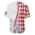 Monaco Deo Juvante Baseball Jersey Lozenge Flag Style