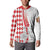 Monaco Deo Juvante Button Sweatshirt Lozenge Flag Style