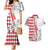 Monaco Deo Juvante Couples Matching Mermaid Dress and Hawaiian Shirt Lozenge Flag Style