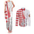 Monaco Deo Juvante Couples Matching Tank Maxi Dress and Long Sleeve Button Shirt Lozenge Flag Style