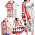 Monaco Deo Juvante Family Matching Long Sleeve Bodycon Dress and Hawaiian Shirt Lozenge Flag Style