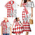 Monaco Deo Juvante Family Matching Mermaid Dress and Hawaiian Shirt Lozenge Flag Style