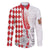 Monaco Deo Juvante Family Matching Puletasi and Hawaiian Shirt Lozenge Flag Style