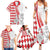 Monaco Deo Juvante Family Matching Summer Maxi Dress and Hawaiian Shirt Lozenge Flag Style