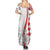 Monaco Deo Juvante Family Matching Summer Maxi Dress and Hawaiian Shirt Lozenge Flag Style