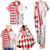 Monaco Deo Juvante Family Matching Tank Maxi Dress and Hawaiian Shirt Lozenge Flag Style