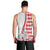 Monaco Deo Juvante Men Tank Top Lozenge Flag Style