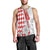 Monaco Deo Juvante Men Tank Top Lozenge Flag Style