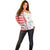 Monaco Deo Juvante Off Shoulder Sweater Lozenge Flag Style