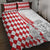 Monaco Deo Juvante Quilt Bed Set Lozenge Flag Style