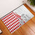 Monaco Deo Juvante Rubber Doormat Lozenge Flag Style