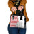 Monaco Deo Juvante Shoulder Handbag Lozenge Flag Style