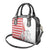 Monaco Deo Juvante Shoulder Handbag Lozenge Flag Style