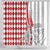 Monaco Deo Juvante Shower Curtain Lozenge Flag Style