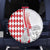 Monaco Deo Juvante Spare Tire Cover Lozenge Flag Style