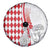 Monaco Deo Juvante Spare Tire Cover Lozenge Flag Style