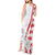 Monaco Deo Juvante Tank Maxi Dress Lozenge Flag Style