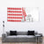 Monaco Deo Juvante Tapestry Lozenge Flag Style