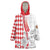 Monaco Deo Juvante Wearable Blanket Hoodie Lozenge Flag Style