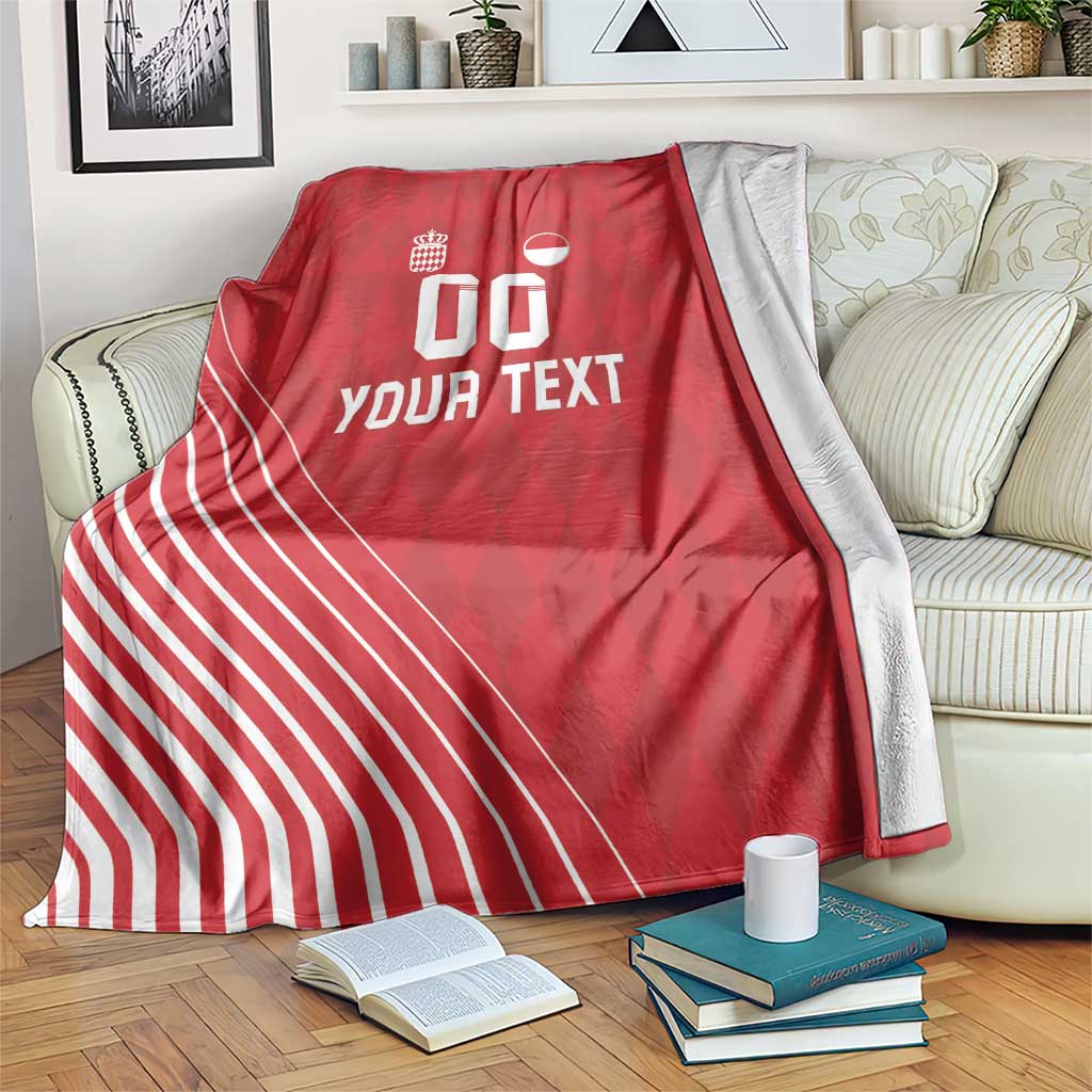 Custom Monaco Football Blanket Go Champion 2025