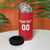 Custom Monaco Football 4 in 1 Can Cooler Tumbler Go Champion 2025