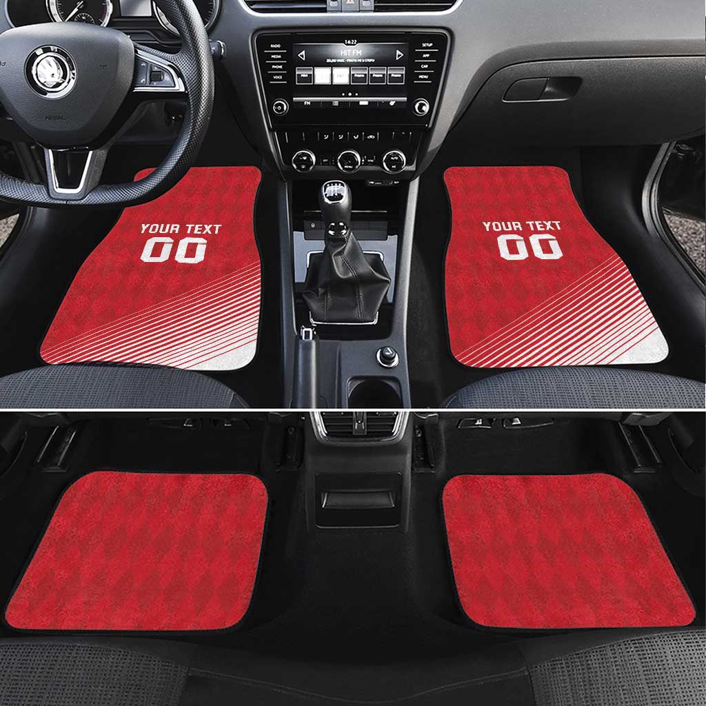 Custom Monaco Football Car Mats Go Champion 2025