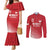 Custom Monaco Football Couples Matching Mermaid Dress and Long Sleeve Button Shirt Go Champion 2025