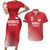 Custom Monaco Football Couples Matching Short Sleeve Bodycon Dress and Hawaiian Shirt Go Champion 2025