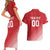 Custom Monaco Football Couples Matching Short Sleeve Bodycon Dress and Hawaiian Shirt Go Champion 2025