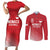 Custom Monaco Football Couples Matching Short Sleeve Bodycon Dress and Long Sleeve Button Shirt Go Champion 2025